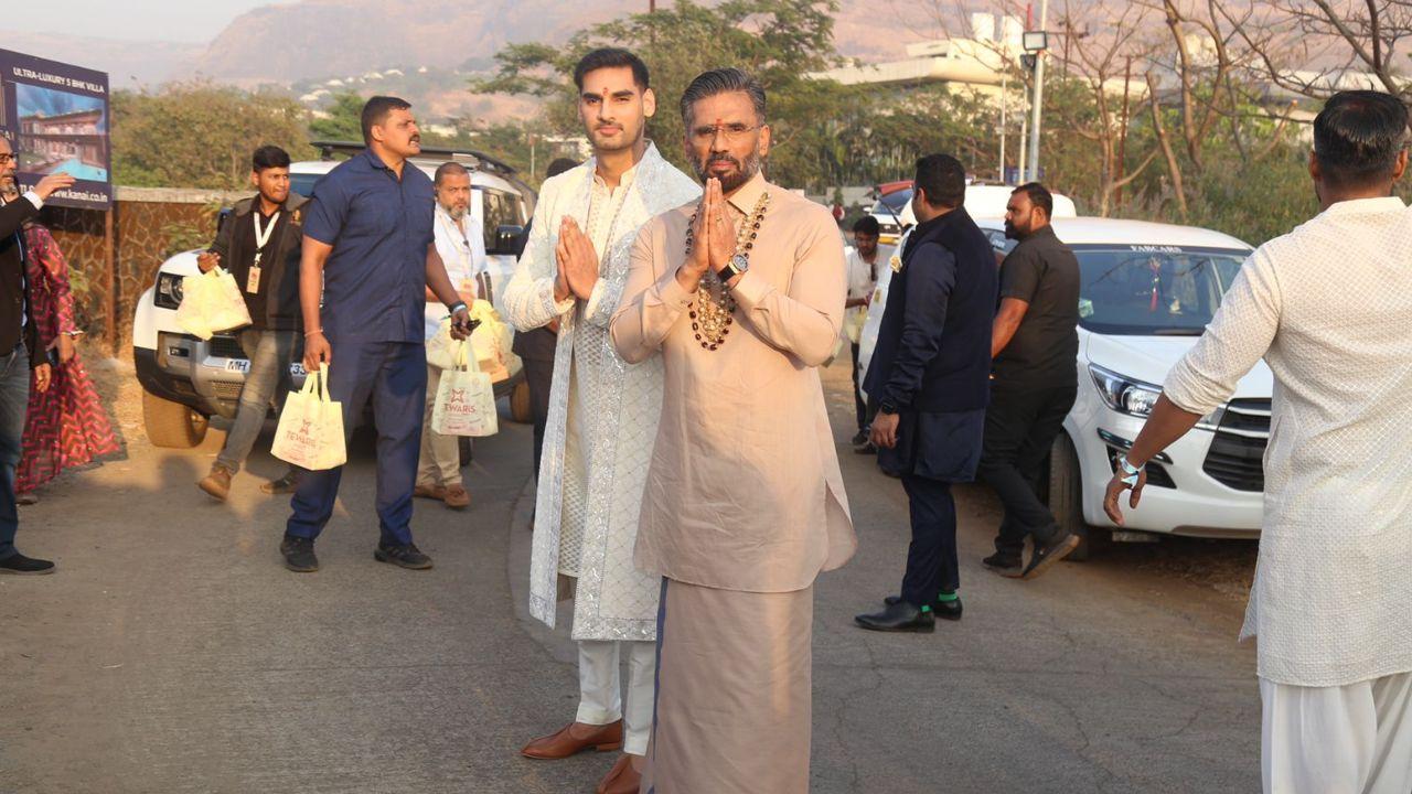 Athiya Shetty and KL Rahul got married today in an intimate ceremony at Suniel Shetty&rsquo;s palatial farmhouse in Khandala.